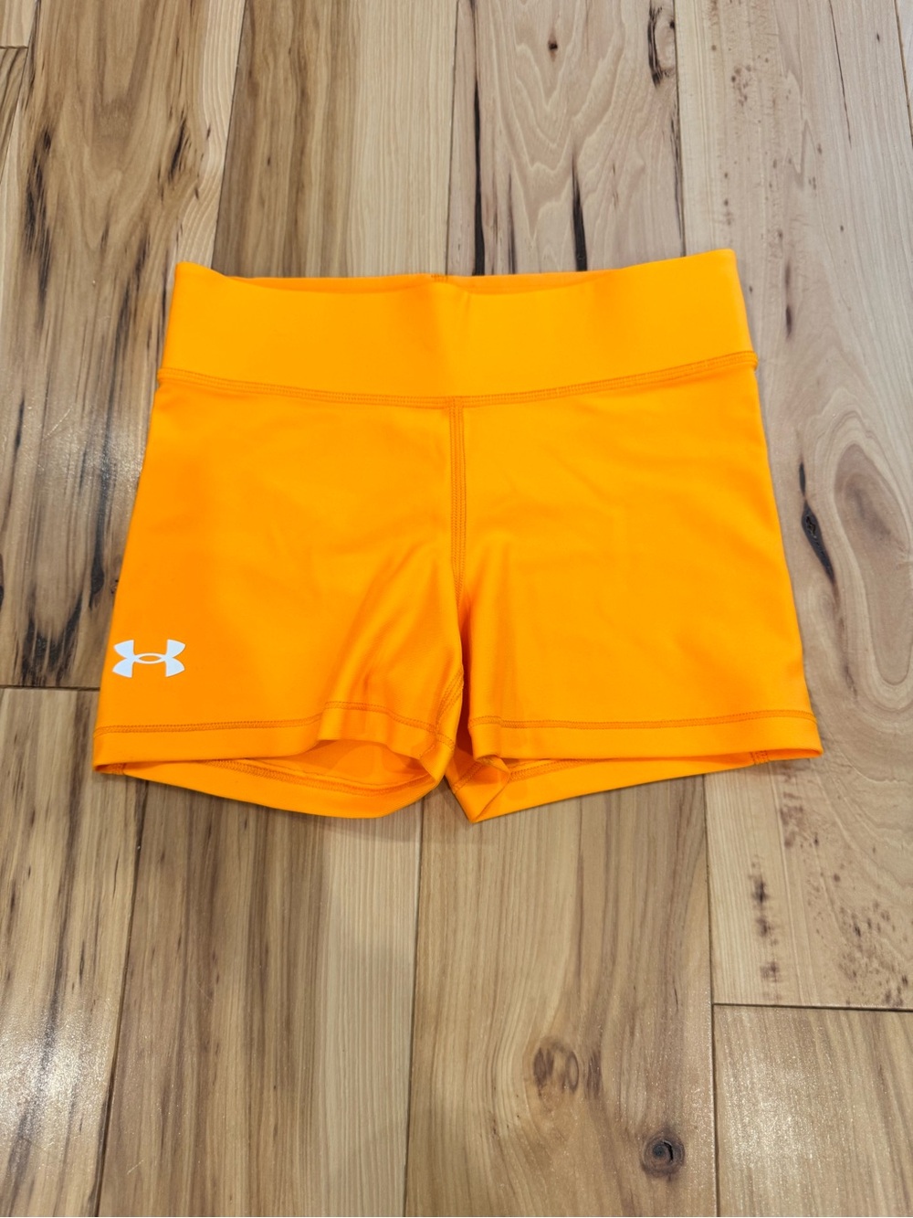 Under Armour Women's Bright Orange Performance Shorts